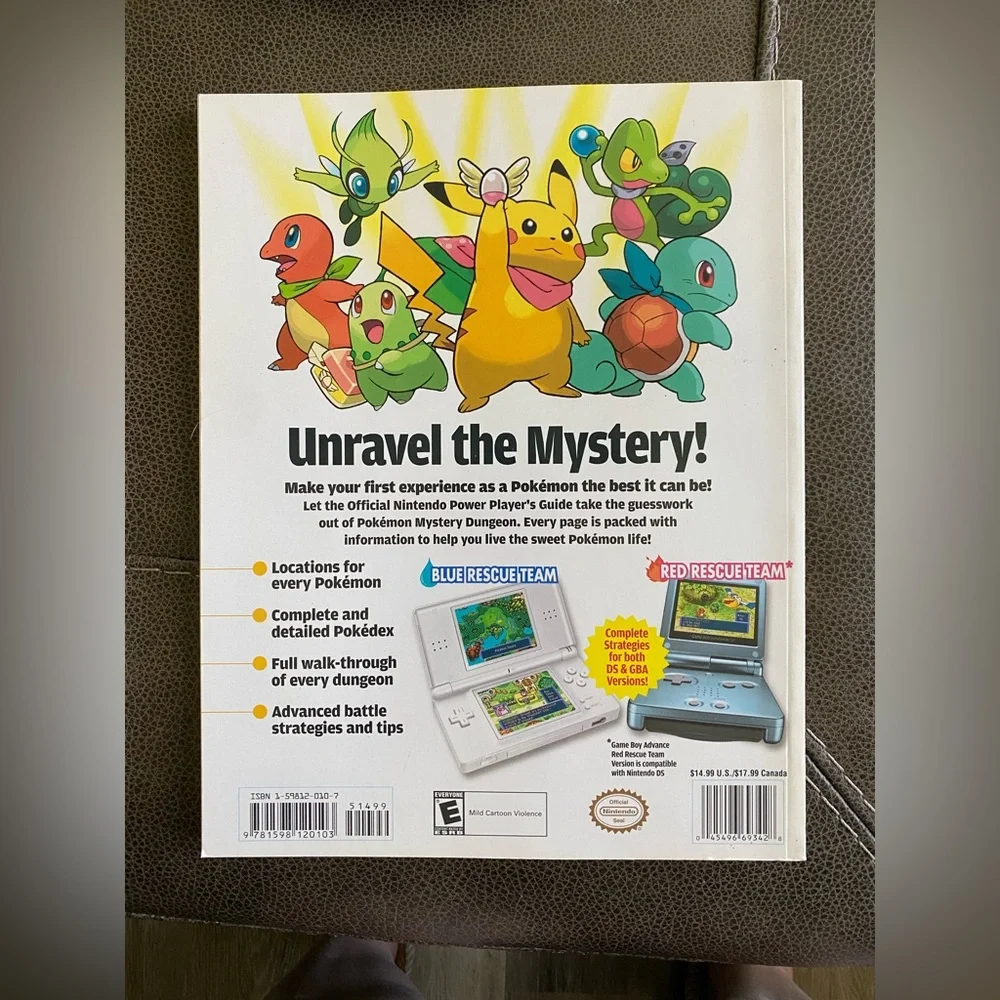 Pokémon Mystery Dungeon: Blue Rescue Team / Red Rescue Team Official Guide